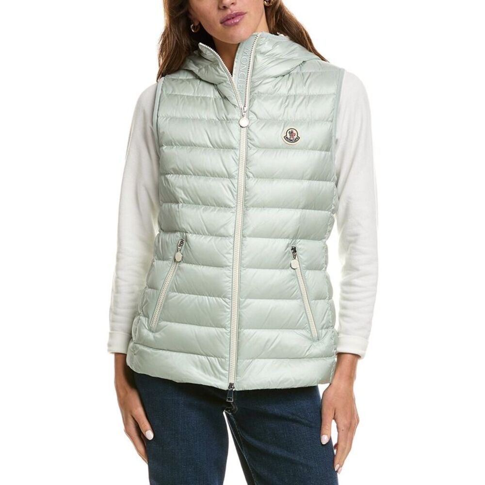 Moncler Womens Glygosse Vest, Grey